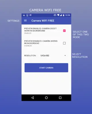 Camera WIFI FREE android App screenshot 3